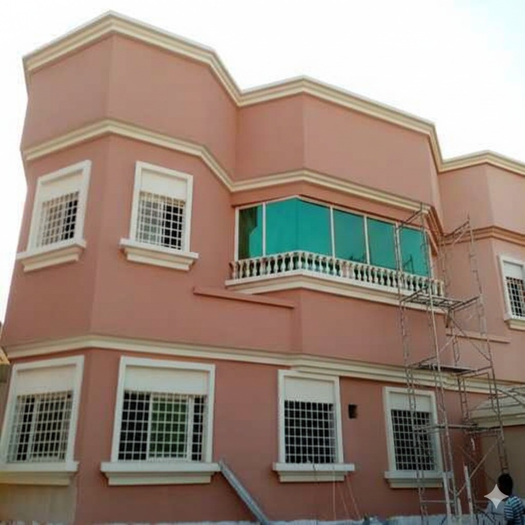 معلم بروفابل باكستاني بالرياض: واجهات تجمع بين الفخامة والمتانة